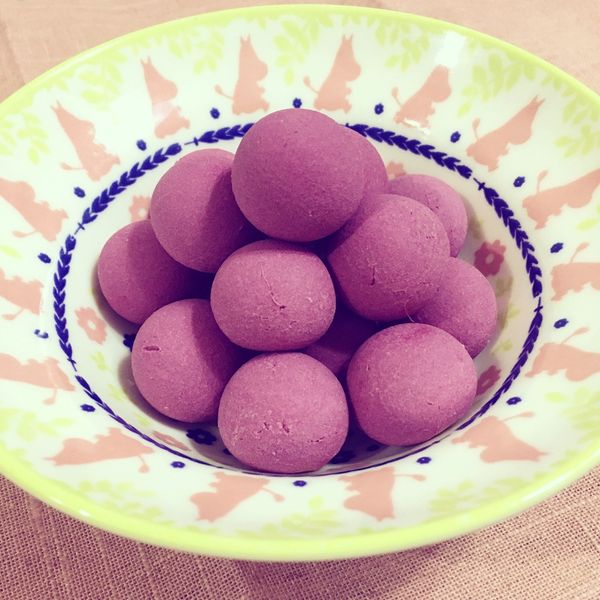 地瓜QQ球(烤箱版)：李依融 一起做