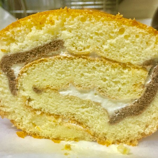 蜂蜜生乳捲(蛋糕捲)：Ching  Yun 一起做