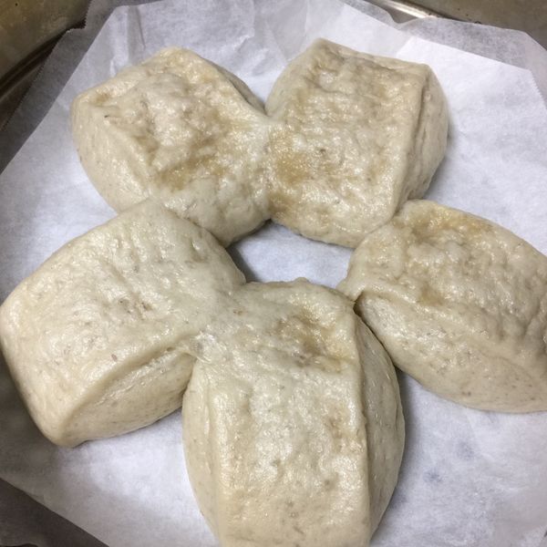 純天然的芋頭饅頭:Ching Lin 一起做