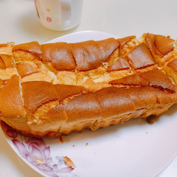 蜂蜜戚風蛋糕 : Iong April一起做