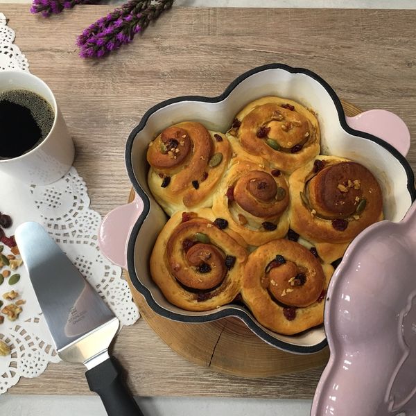 肉桂捲 cinnamon roll：櫻花公主 一起做