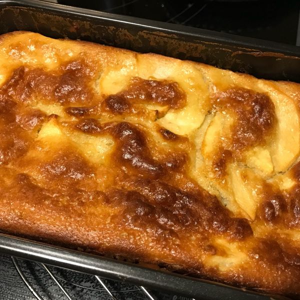 低熱量蘋果隱形蛋糕 : Snow一起做