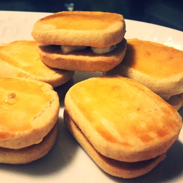 乳酪夾心小酥餅 : nini一起做