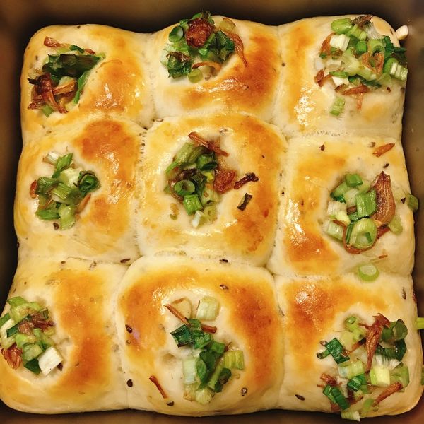 蔥花麵包 : 陳檸檬一起做