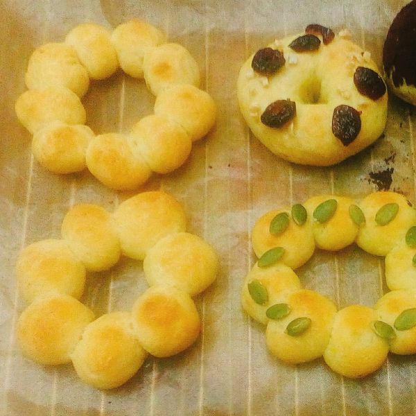 『寶寶食譜』地瓜波堤甜甜圈(免油炸) : 小容一起做