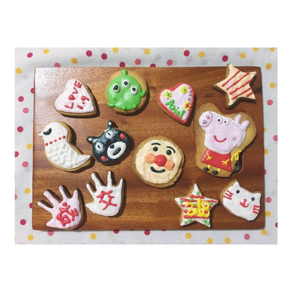 手工糖霜餅乾自己做 : Ariel一起做