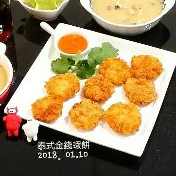 金錢蝦餅：伊的親子早餐日記 一起做