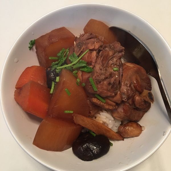 蘿蔔燒雞:minichun 一起做