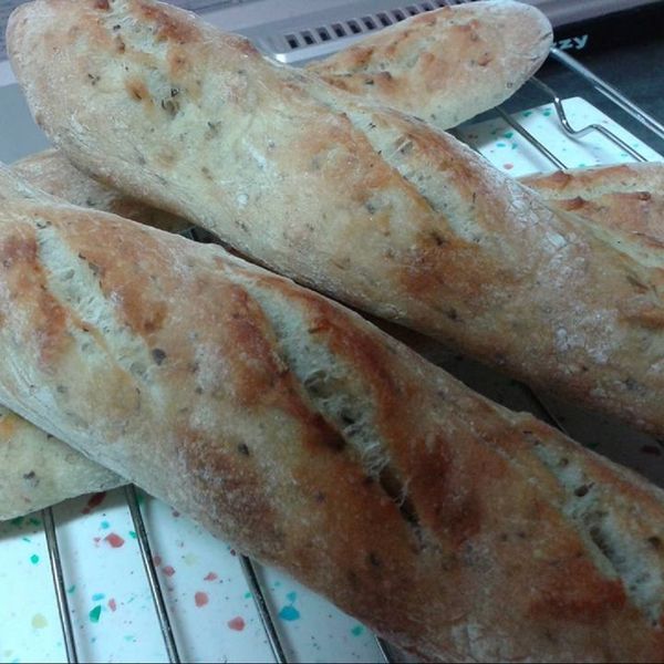 免揉法國棍子：Momoko  Nakasaki 一起做