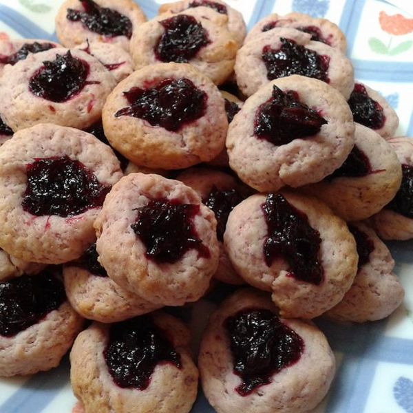 愛心果醬奶油酥餅 : Momoko  Nakasaki一起做