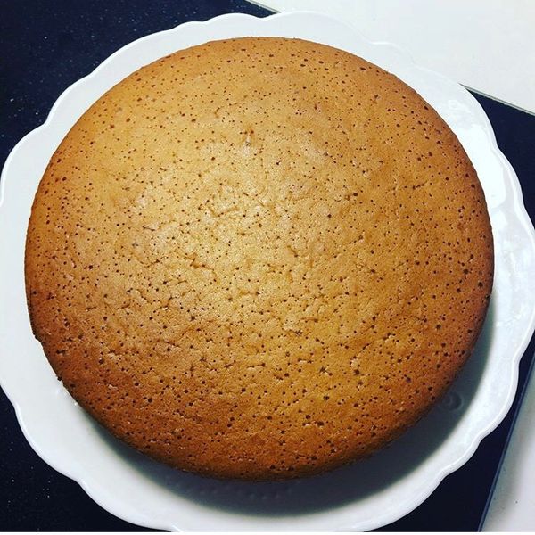 海綿蛋糕 全蛋打發法 : 何佳珈一起做