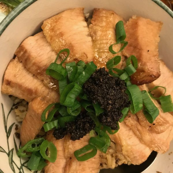 炙烤松阪豬佐松露蓋飯 : 何家豪一起做