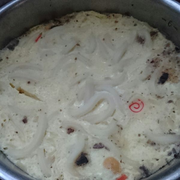 蒸蛋烏龍麵 : Yi Hsiang Huang一起做