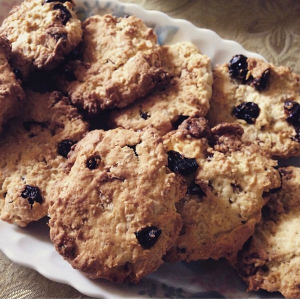 蜂蜜葡萄燕麥餅 : 何佳珈一起做