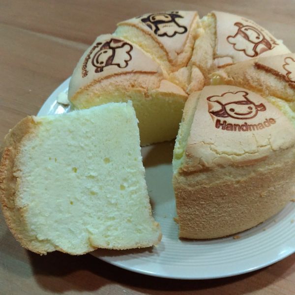 6吋戚風蛋糕（兩個） : Cora一起做