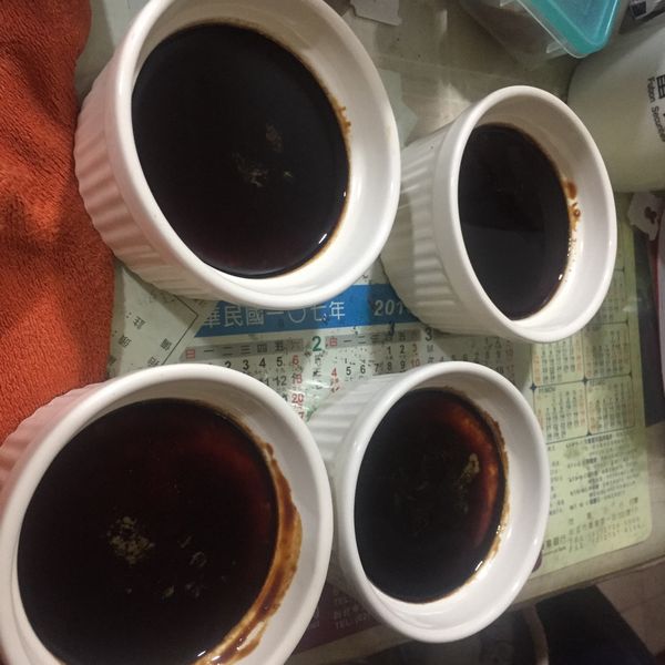 電鍋-蒸雞蛋布丁：婕宜 一起做