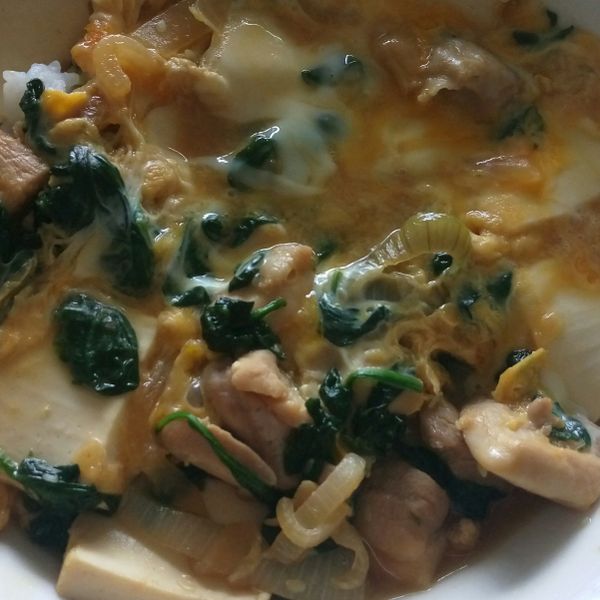 親子丼 超完美比例1:1:8 : Cz一起做