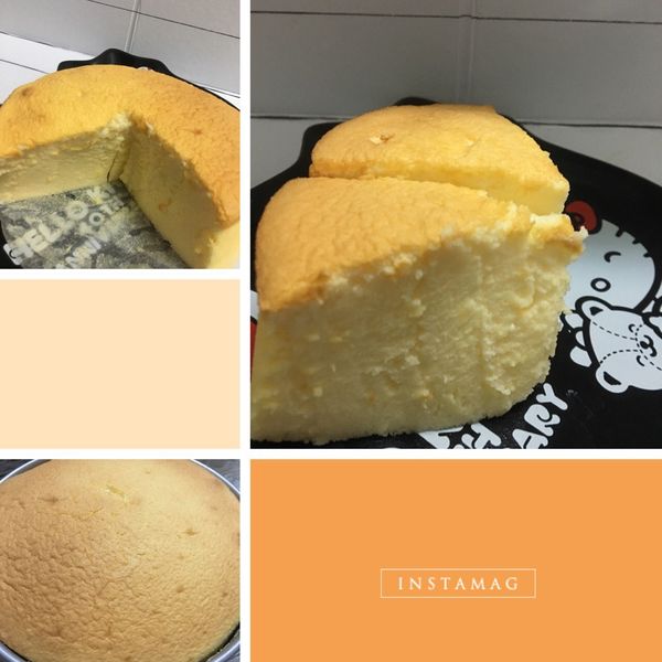 輕乳酪蛋糕 : TingTing💖烘焙😘一起做