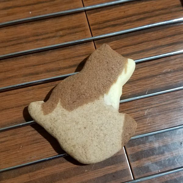 三花貓咪造型餅乾：jenny000 一起做