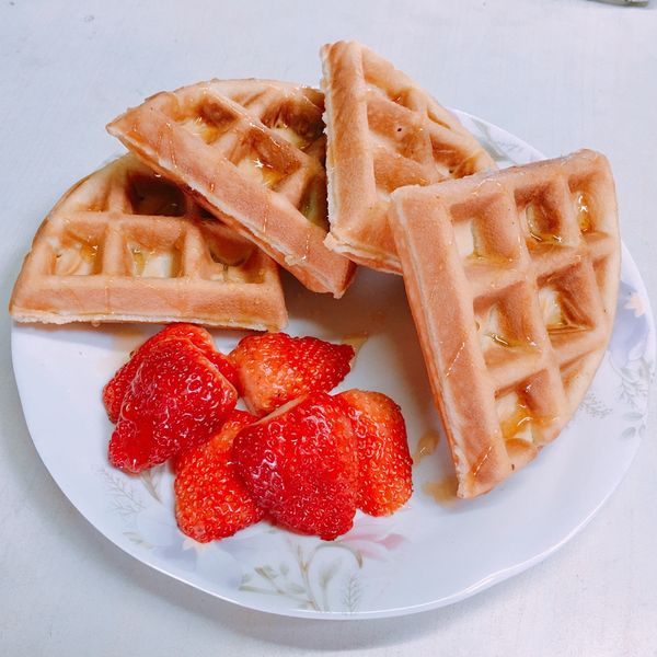 蛋糕鬆餅(無泡打粉) : Ya-Ping Wun一起做