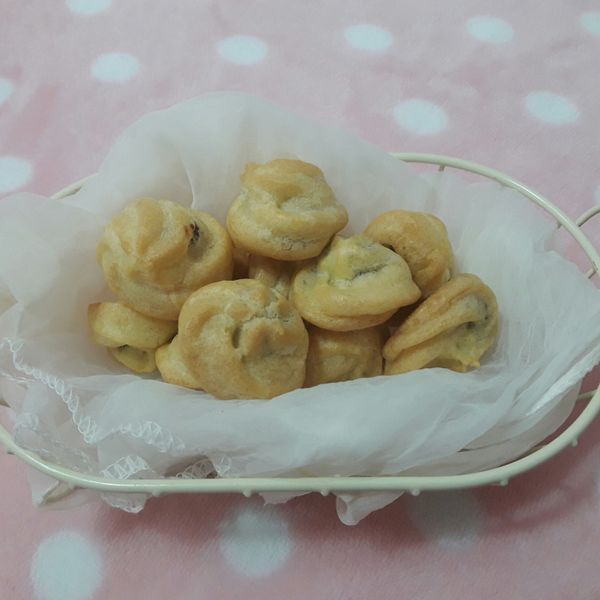 卡士達泡芙：Nina 一起做