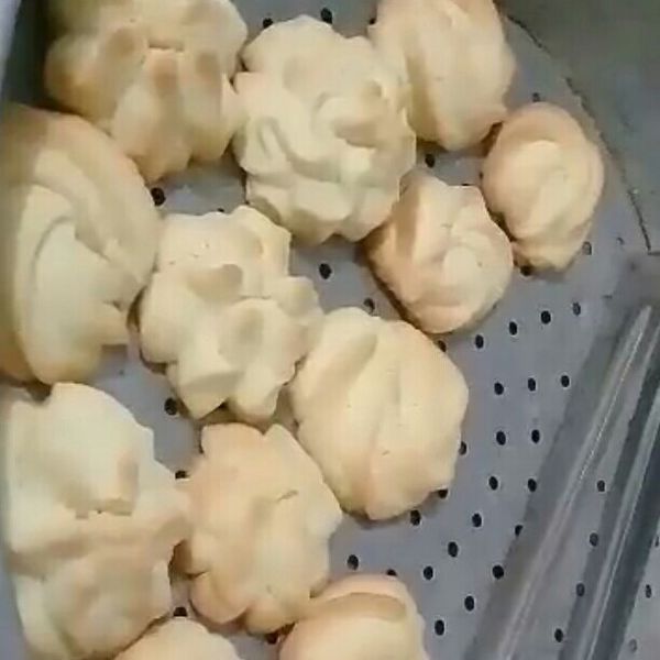 原味、可可擠花餅乾 : 不專業小教室一起做