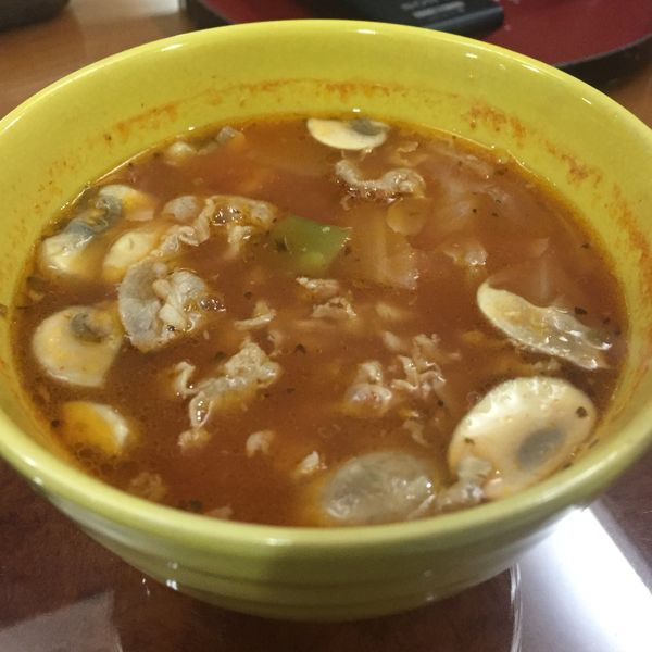 義式蕃茄牛肉蔬菜湯(一鍋到底真方便!):Ester Li 一起做