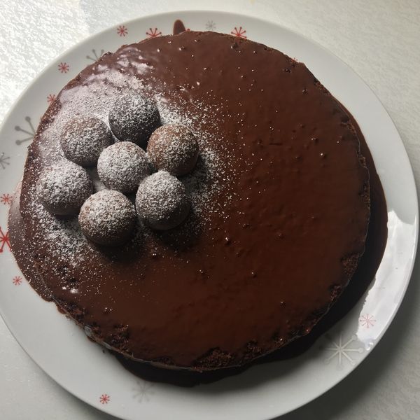 濃香巧克力磅蛋糕(全蛋打發法) : 愛家滴嘉嘉一起做