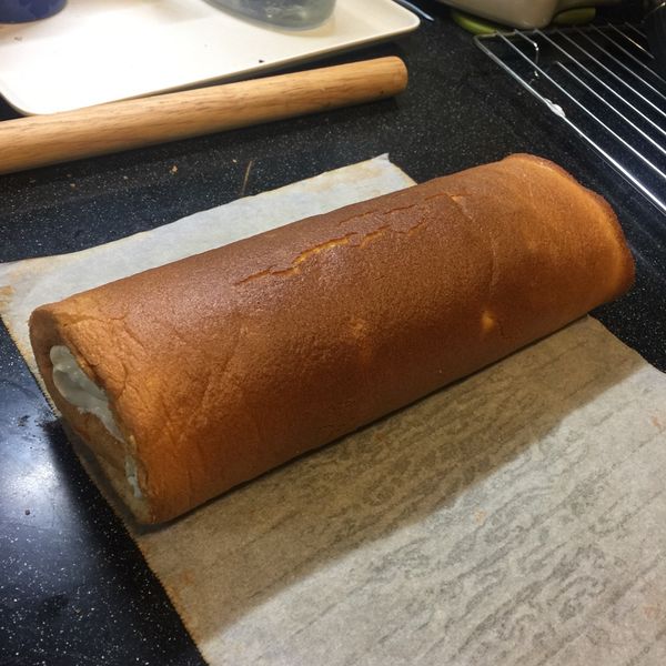 蜂蜜生乳捲(蛋糕捲) : 戴貝貝一起做