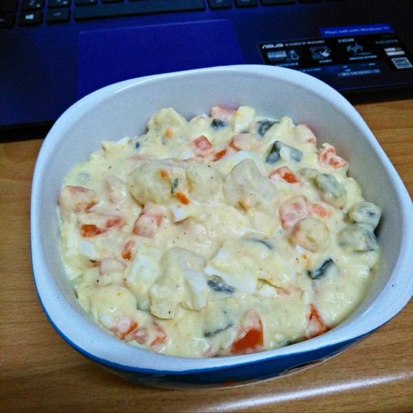 馬鈴薯蛋沙拉 【新手不敗料理】：Rin Wu 一起做