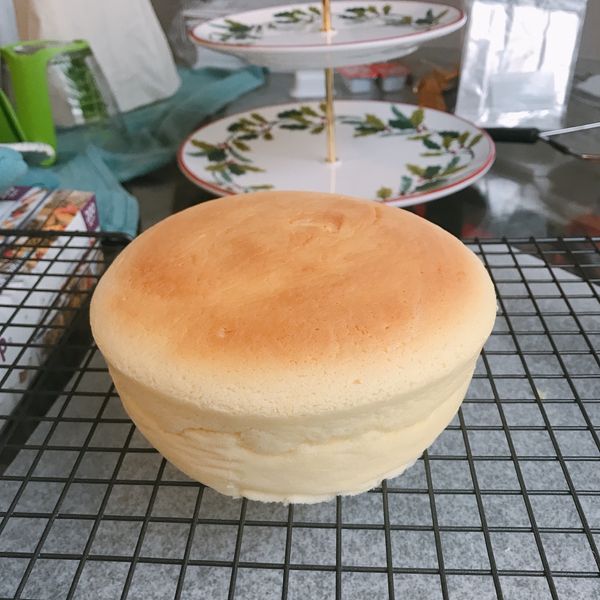 66⃣️六吋輕乳酪蛋糕🎂 : Julie一起做