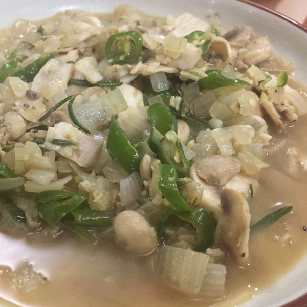 迷迭香洋蔥蘑菇：Ester Li 一起做