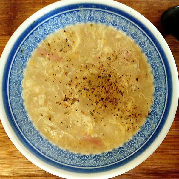 火腿玉米濃湯 : Kim Lin一起做