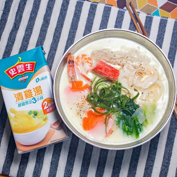 蒸蛋烏龍麵 : 小榯廚房一起做