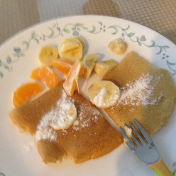 水果鬆餅&自己做簡單鬆餅粉：Forvivian 一起做