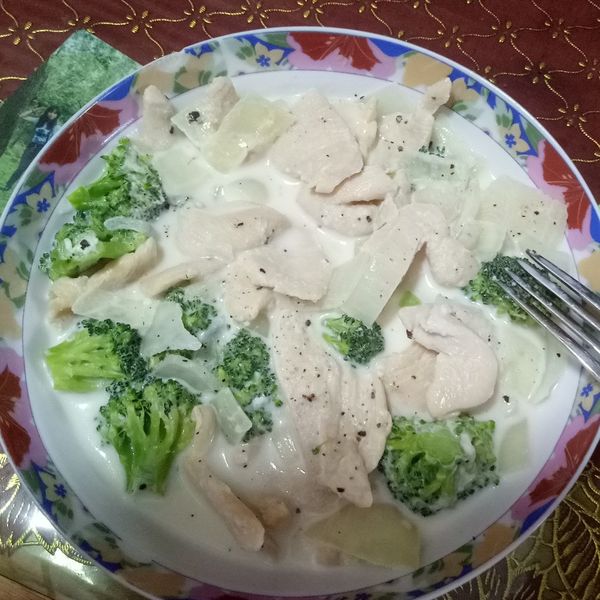 奶燉雞胸肉【高蛋白減肥餐】(影片) : 程婷一起做