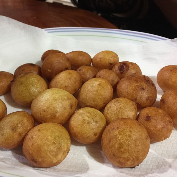 地瓜球 : 黃馨葶一起做