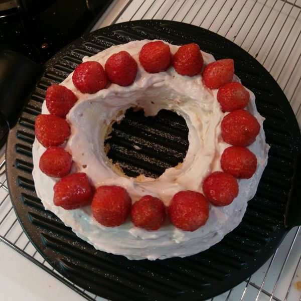 戚風蛋糕 : lena 一起做