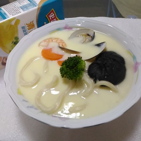 蒸蛋烏龍麵 : 阿智一起做