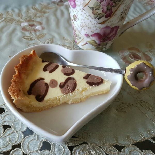 豹紋起司蛋糕 : Teresa  Wang一起做