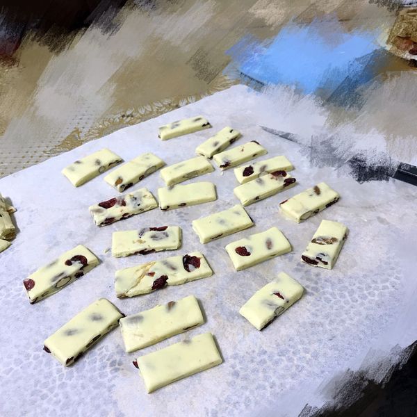 蔓越莓杏仁牛軋糖 : Wei Shing一起做