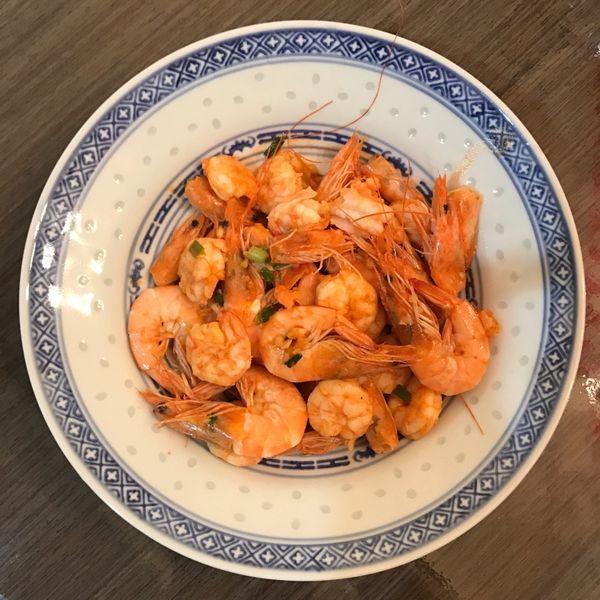 家常菜~炒蝦子：Jo 一起做