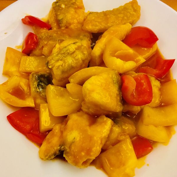 糖醋魚片 : 柚子媽一起做