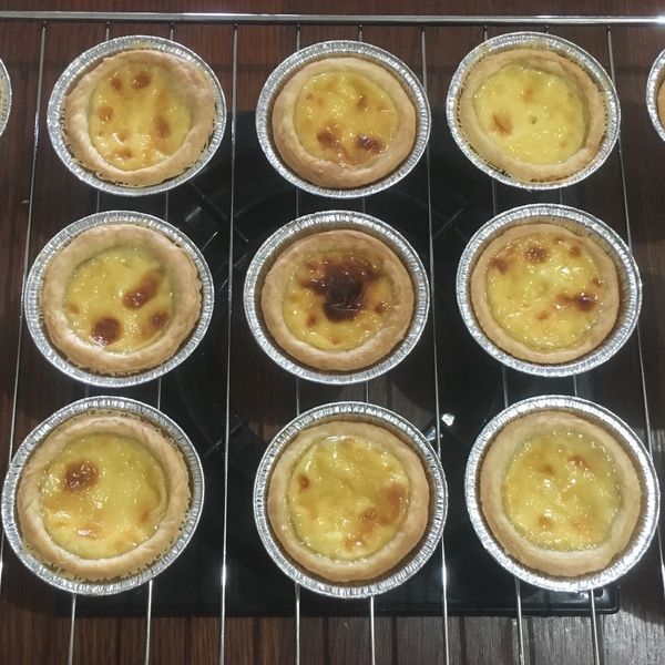 酥皮葡式蛋塔（不加化學白油） : 阿瓦辣一起做