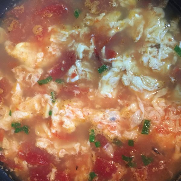 蕃茄蛋花湯 : Jamie Chen一起做