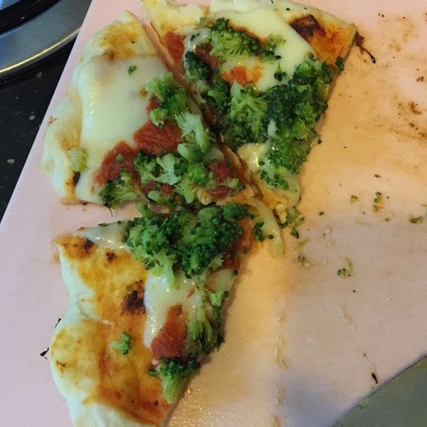 平底鍋Pizza，（不好看好吃） : Yiling Chiu一起做