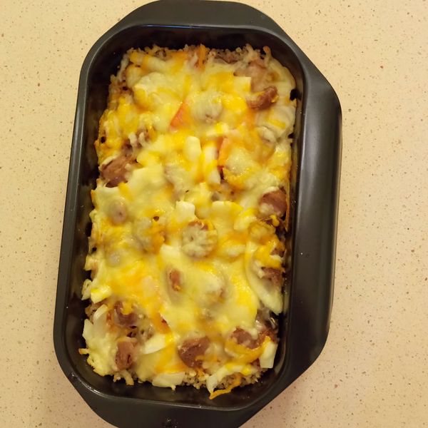 焗烤香腸飯：Lee AI Chun 一起做