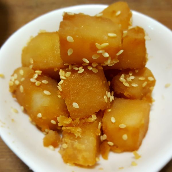 韓式醬煮馬鈴薯, 감자조림 : 艾芮偲一起做