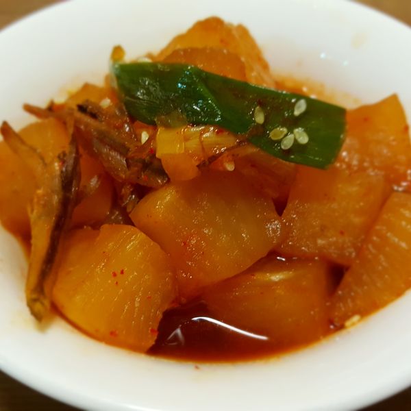 韓式辣味醬煮蘿蔔, 매운무조림 : 艾芮偲一起做