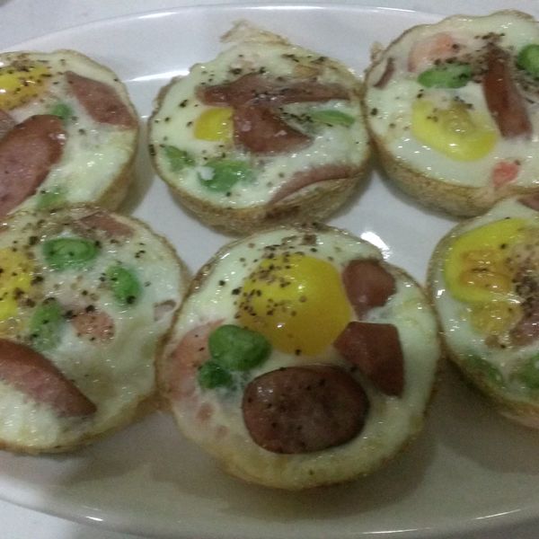 10分鐘上菜♥8分熟輕食烤蛋 : 蔡妹一起做